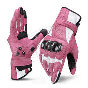 Gants de course de moto en plein air, gants en cuir de moto de couleur personnalisée de qualité supérieure - Product Image 1