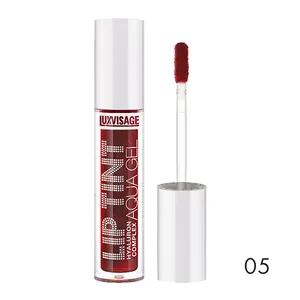 New Liquid Lip Tint Luxvisage Permanent Pigment & Matte Finish with Hy-aluron Complex Aqua Gel Lipstick Liptint Lipgloss