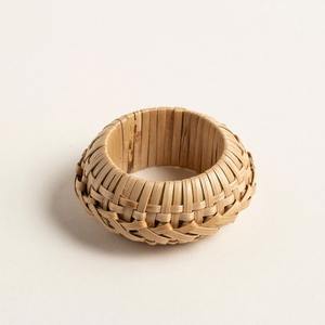 Anillo para Servilletas de Ratán Natural, Porta Servilletas Rústico Hecho a Mano, Decoración de Mesa para Bodas, Cenas, Eventos, Hogar, Cocina, Comedor - Product Image 1