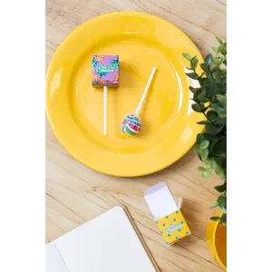 CreaLick Personalized Promotional Lollipops Custom Food & <b>Candy</b> Gadgets - Product Image 2