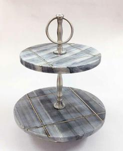 Decorative Epoxy Resin 3-Tier Cake <b>Stand</b> Used for Wedding Parties & Decorative Display for Serving Dessert Plate & Cake Platter - Product Image 6