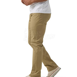 Pantalon en jean droit tendance pour le style de vie en plein air, 100 % coton, durable, respirant, confortable, prêt pour les voyages et les activités quotidiennes - Product Image 2