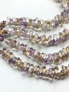 Cuentas de lágrima facetadas de ametrino de calidad de exportación para creaciones únicas de collares y pendientes disponibles a un precio asequible - Product Image 5