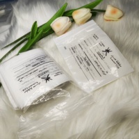 Sac Ziplock Refermable en Plastique Transparent avec Étiquette d'Écriture Pochette à Pilules avec Fermeture Éclair pour une Utilisation avec Liquide