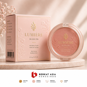 กล่องบรรจุภัณฑ์เครื่องสำอางบลัชออนแบบกำหนดเองสุดหรู - Product Image 1