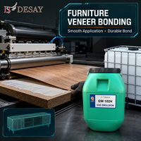 Émulsion polymère VAE GW-102H à séchage rapide avec forte adhérence initiale pour adhésifs textiles, chaussures et meubles