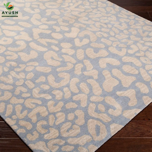 Tapis en laine haut de gamme, tapis en laine luxueux faits à la main pour le salon, la chambre à coucher et le bureau - Product Image 4