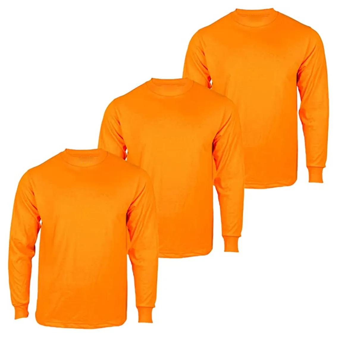 नारंगी के लिए निर्माण शर्ट पुरुषों चिंतनशील स्ट्रिप्स वृद्धि दृश्यता कम प्रकाश धूमिल लंबी आस्तीन निर्माण हाय विज़ प्रतिबिंबित