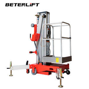 Elevador Eléctrico de Mástil Único de Aluminio <span class=keywords><strong>para</strong></span> Mantenimiento de Instalaciones, <span class=keywords><strong>Alquiler</strong></span> <span class=keywords><strong>para</strong></span> Contratistas de Construcción, Mástil Vertical - Product Image 5