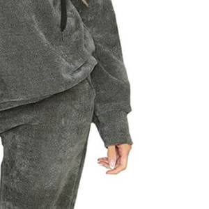 Survêtement pour femmes, lavage à l'acide, nouveau design, vêtements d'hiver, grande taille, streetwear, survêtements pour femmes, logo personnalisé et tendance - Product Image 4