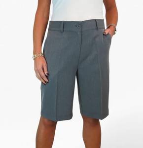 Pantalones Cortos Informales con Bolsillos para Mujer, Pantalones Cortos con Bolsillos, Color Gris, Novedad - Product Image 4