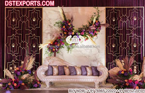 Royal Look-telón de fondo para escenario de recepción, nuevo diseño de pared de vela para boda, escenario, recepción y Noche - Product Image 6