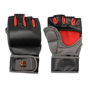 Guantes de MMA de Cuero Listos para la Competencia, para Entrenamiento Profesional, con Diseño Ergonómico Ligero y Máxima Comodidad - Product Image 1