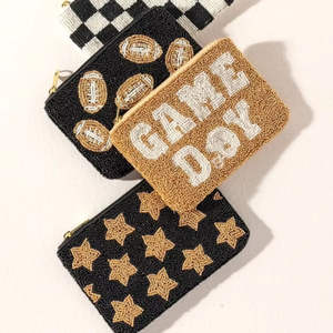 Porte-monnaie en perles fait main personnalisé, mini portefeuille brodé pour femmes, chez un fournisseur en gros - Product Image 6