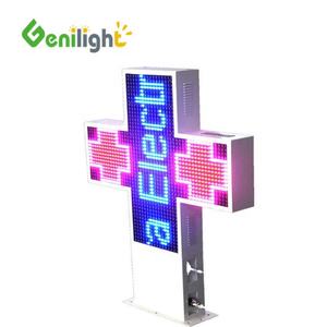 LED Illuminato <span class=keywords><strong>Segno</strong></span> Medico <span class=keywords><strong>Croce</strong></span> FARMACIA Business Segni - Product Image 5