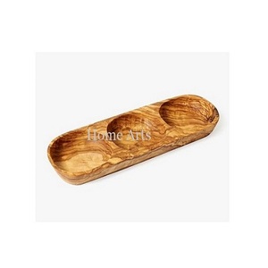 จานเสิร์ฟช็อคโกแลตทำจากไม้2ขนาดและรูปทรง - Product Image 6