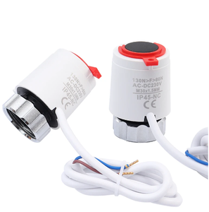 Tête de vanne d'actionneur thermique électrique 230V NC pour collecteur de Thermostat <span class=keywords><strong>radiateur</strong></span> de chauffage par le sol normalement ouvert fermé - Product Image 3