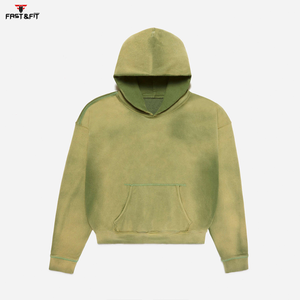 Hot Selling Pullover Regular Long Sleeve Best Price Solid Color Casual Wear Pullover hoodies <b>men</b> <b>men's</b> hoodies Made In Pakistan - Product Image 4