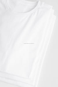 T-shirt Hip Hop en Coton 100% de Haute Qualité avec Impression Personnalisée de Logo, Dernier Style, Service OEM, Manches Courtes, Couleur Unie - Product Image 4