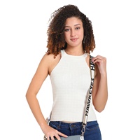 Nouveauté Sangle de guitare en perles de rocaille design Sangle de sac transparente faite à la main pour dames Sangle de jour de jeu de téléphone portable-Vente en gros