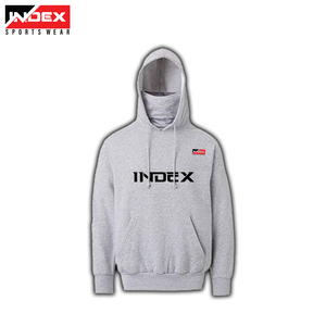 Nouvel arrivage de sweat à capuche vintage à fermeture éclair pour hommes, épaules tombantes, basiques à capuche, col avec logo personnalisé, masque à capuche 2025 - Product Image 1