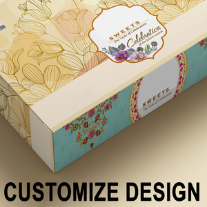 Fancy Laser personalizar Logo impresión amor corazón papel novia y novio boda caramelo dulce regalo caja de embalaje - Product Image 2