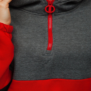 Custom Wholesale <b>Long</b> Sleeve <b>Lady</b> Women <b>Top</b> Pullover Hoodies Crop Hoodies For Women - Product Image 5