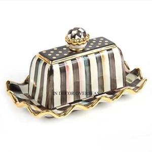 Venta caliente Acero inoxidable Plata Brillante Pulido Tamaño personalizado y logotipo disponible Plato de mantequilla de lujo Utensilios de cocina Gadgets - Product Image 3