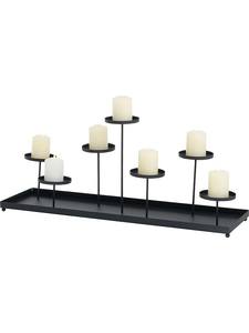 Porte-bougie en métal moderne et élégant pour la décoration de table, l'affichage sur étagère et le style de la maison - Product Image 5