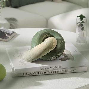 Decoración Moderna Minimalista para el Hogar, Adorno para Sala de Estar Estilo Rústico, Cadenas de Madera de 2 Eslabones, Nudos de Pino <span class=keywords><strong>Bohemios</strong></span> - Product Image 2