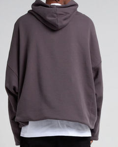 Sweats à capuche pour hommes personnalisés tendance 2026, coupe classique, 100 % coton, vêtements streetwear d'hiver pour les boutiques et les marques, entièrement personnalisés en gros - Product Image 2