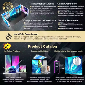 JC Personnalisé Portable <span class=keywords><strong>Art</strong></span> Salon Présentoir Stand <span class=keywords><strong>D</strong></span>'exposition Seg Boîte À Lumière <span class=keywords><strong>Expo</strong></span> Stand Affichage Chine Usine - Product Image 6