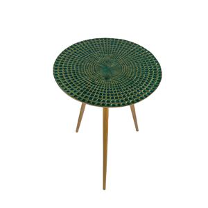 Table basse Leaf Design Meilleure conception matérielle avec finition peinte Tables en métal de conception intérieure et extérieure - Product Image 4