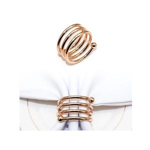 Attrayant porte-anneau de serviette en acier inoxydable indien porte-anneau de tissu pour vente en gros et artisanat dîner Table décor de table - Product Image 1