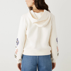Sudadera con Capucha Bordada para Mujer, 100% Algodón, Ajuste Cómodo, Estilo Casual, Ligera, Transpirable, Colores Personalizados, Todas las Tallas Disponibles - Product Image 2