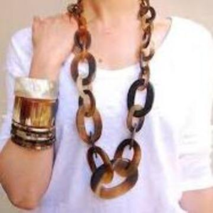 <b>Indian</b> Handmade Real Buffalo Horn Fashion Necklace Handmade Horn Fashion <b>Jewellery</b> From India for Sale in Bulk by glowin fashion - Product Image 5