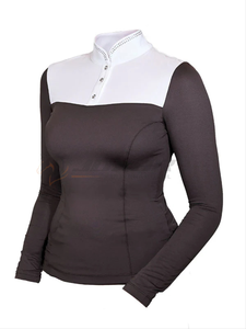 Camisas elegantes para montar a caballo para mujer hechas de tela suave transpirable y duradera que ofrece comodidad y rendimiento duraderos - Product Image 5