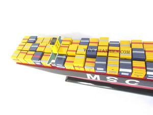 El fabricante de Gia Nhien aprueba el diseño personalizado MOQ bajo barcos comerciales MSC OSCAR MODELO DE MADERA BARCO _ ARTESANÍA DE MADERA - Product Image 3