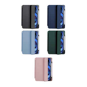 Étui Folio Transparent pour iPad Air 11 2025-SAFA Nort Smart Stand Cover-Rose - Product Image 5