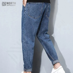 กางเกงยีนส์ผู้ชายน้ำหนักเบาเสื้อผ้าลำลองคุณภาพสูง - Product Image 2