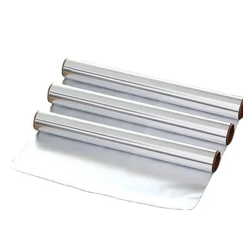Vente chaude 45 mètres de papier d'aluminium pour l'emballage alimentaire feuille d'utilisation de cuisine non toxique de qualité supérieure