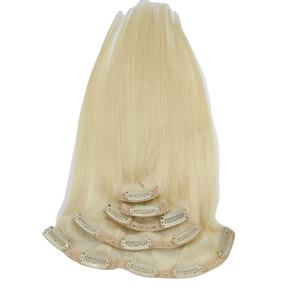 Clip dans l'extension de faisceaux de cheveux humains 100% vendeur naturel vietnamien Remy brut - Product Image 3