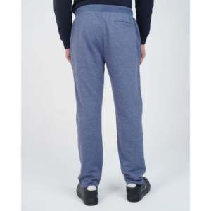 Pantalon de jogging pour homme IBASA 100% coton molletonné XL, coupe ajustée, style cargo, avec logo personnalisable et bande latérale décorative - Product Image 3