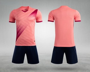 ชุดเสื้อฟุตบอลแขนสั้นผู้ชายชุดฝึกชุดเสื้อทีมสำหรับนักเรียนระดับประถมศึกษาชุดฟุตบอลฤดูร้อนสำหรับผู้ใหญ่ - Product Image 2