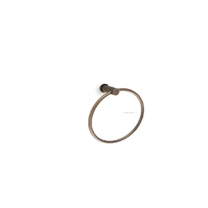 Porte-serviettes de luxe en laiton de forme ronde, style antique, pour salle de bain européenne, pour salon, table à manger - Product Image 1