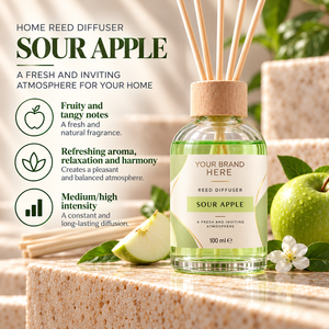 Diffusore di Fragranza OEM al Profumo di Mela Acida 100ml |   Fragranza Fresca e Fruttata per la Casa |   Produttore di Marchi Privati Spagna - Product Image 2
