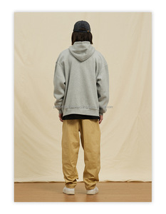 Sudaderas con Capucha para Hombre, de Alta Calidad, con Cierre, Gruesas, 360 g/m², Estilo Urbano, 100% Algodón, con Cierre y Logotipo Impreso para Personalizar - Product Image 6