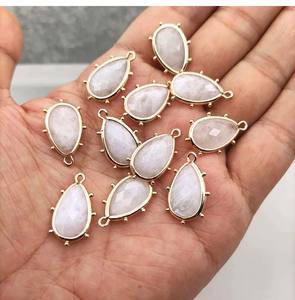 Healing Labradorite Faceted Stone 925 Sterling Silver Gold <b>Vermeil</b> Rhodium Plated Bezel Set Pendant <b>Necklace</b> - Product Image 4