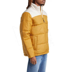 Chaqueta acolchada personalizada para hombre, chaqueta acolchada con capucha brillante informal de alta calidad, chaquetas acolchadas personalizadas al por mayor - Product Image 4