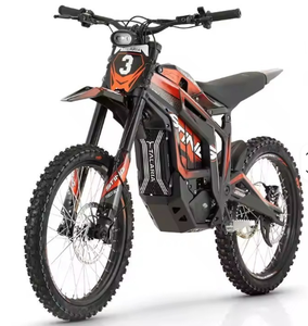 Vélo tout-terrain tout-terrain MX4 à moteur électrique 60v 8000w puissance 36v 45ah batterie au lithium fourche en titane engrenages à vitesse unique ligne de frein en acier - Product Image 4